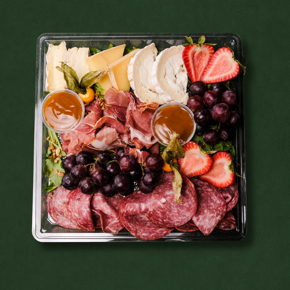 Plateau mixte fromage et charcuteries