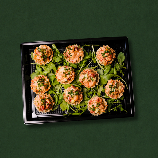 Bouchées de tartare au saumon épicé ( x 10 )