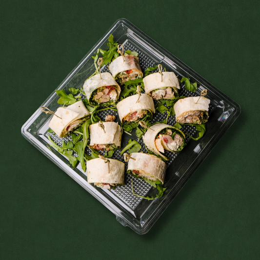 Bouchées de wrap poulet pesto ( x10 )