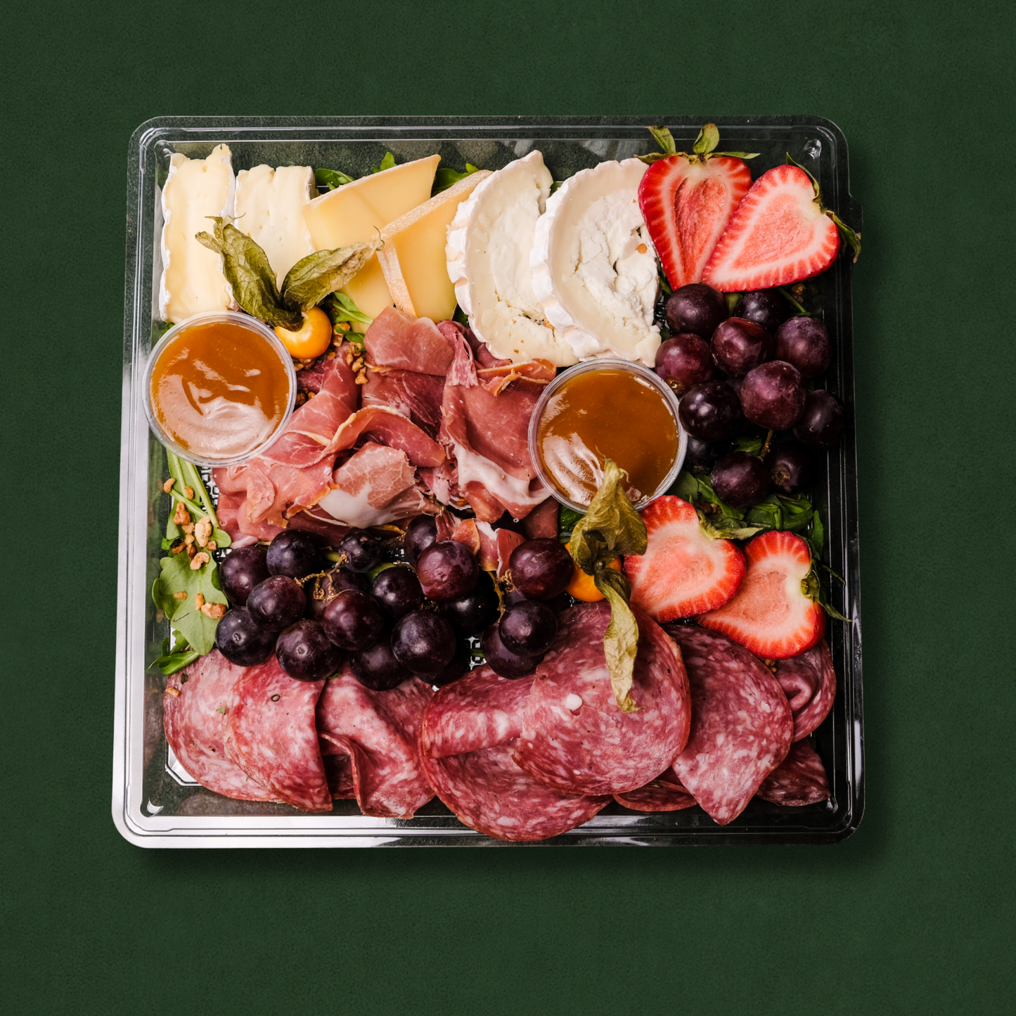 Plateau mixte fromage et charcuteries