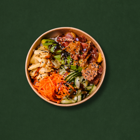 Poke bowl de thon asiatique